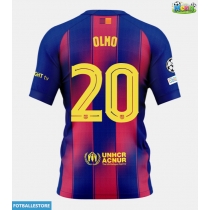 Barcelona Dani Olmo #20 Hjemmedrakt 2025-26 Kortermet